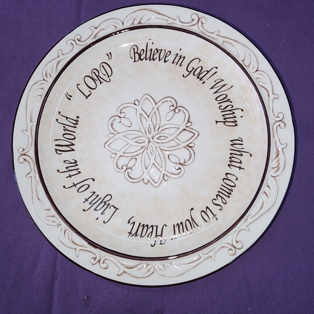 Wall Decor, Religious plate***